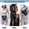 HEYOUTH Motorcycle Leg Bag, Motorcycle Hiking Waist Bag for Men