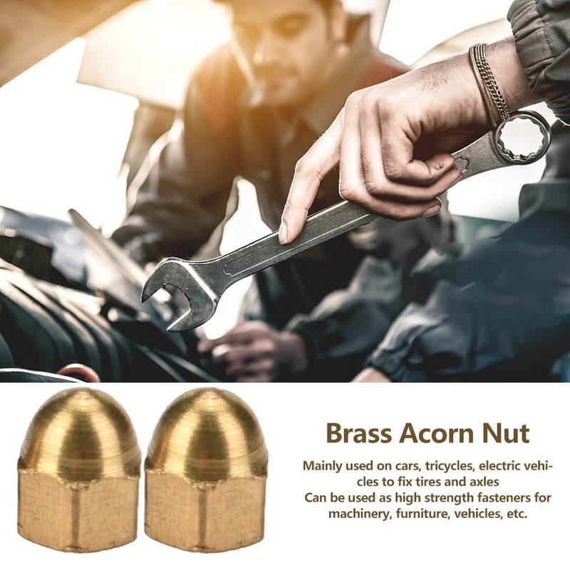 Brass Nuts, Cap Nuts Brass, M3- Brass Acorn Nut Kit