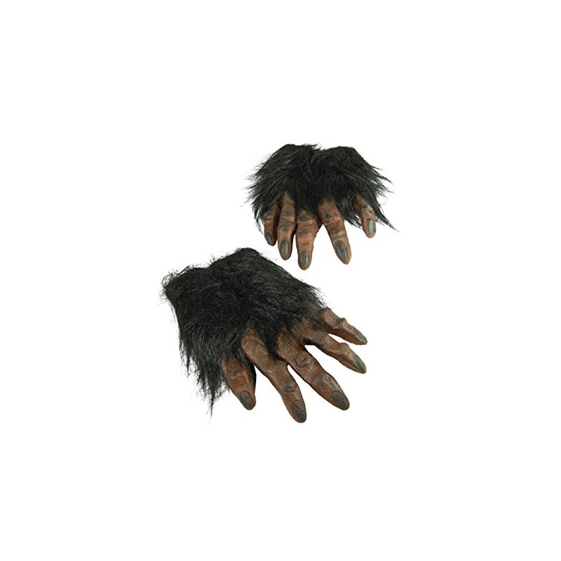 Bristol Novelty MD162 Hairy Hands | Brown | Pack of