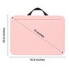 LapGear Compact Lap Desk - Rose Quartz - Fits Up