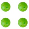 Lokorus Green Plastic Perforated Balls, Set of 4, 6 cm