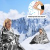 Skyzone Double-Sided Reflective Emergency Blanket 160x210cm - Thermal Insulation for