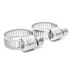Pisces 2 Pack - 10-16mm Stainless Jubilee Clips to Fit