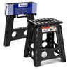 ACSTEP Folding Step Stool 16 Inch Heavy Duty Step Stool