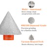 3 Pcs Diamond Beveling Chamfer Bits Set - 50mm Chamfer