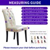 Howhic Stretch Chair Covers for Dining Room Set of 2,