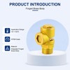 MEANLIN DN15 Brass Vacuum Breaker Valve,Male Thread,Anti-Backflow Preventer
