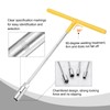 sourcing map T-Handle Metric Socket Wrench 11mm High Carbon Steel