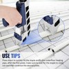 PEX Pipe Stapler Portable Foamboard Stapler Kit with 1650 Pcs
