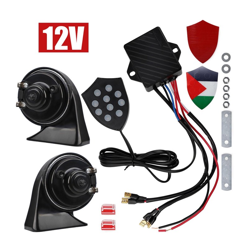 MagiDeal Electronic Horn Car Horn 12V Regulator Universal Musical Controller