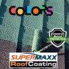 SUPERMAXX NANO ROOF COATING CUSTOM COLORS FOR ASPHALT SHINGLES CONCRETE
