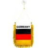 Trade winds Germany MINI BANNER FLAG GREAT FOR CAR & HOME WINDOW MIRROR HANGING 2 SIDE