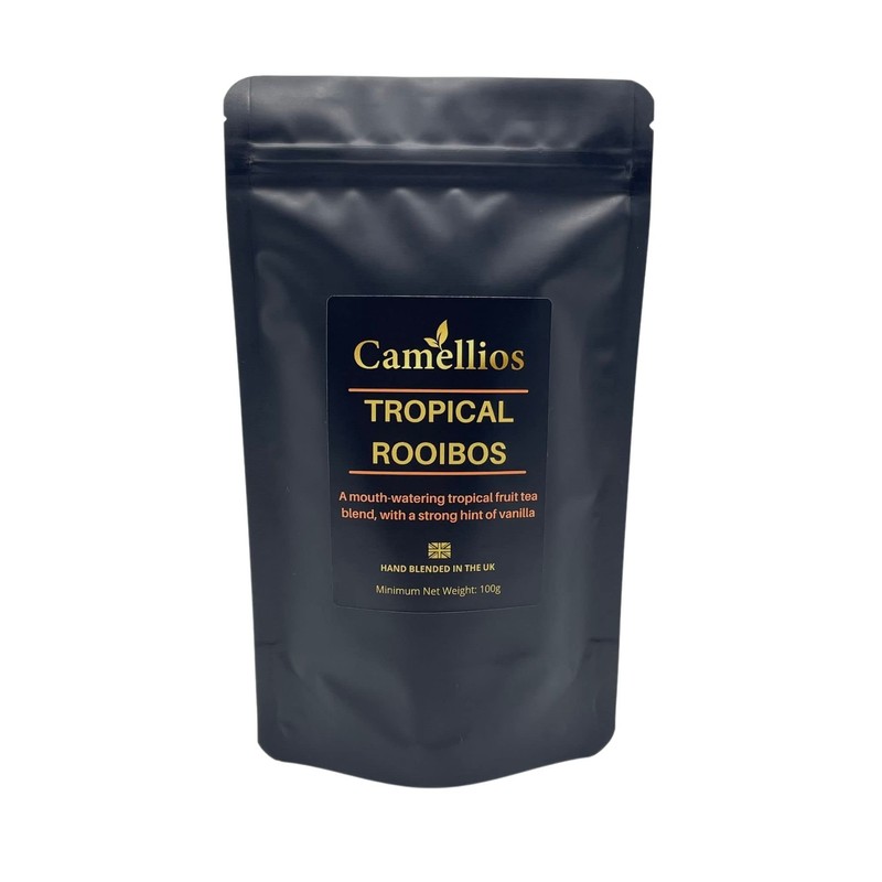 Tropical Rooibos Tea, Rooibos Loose Leaf Tea, Camellios (100g)