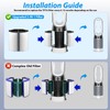 TP06 HEPA Replacement Filter for Dyson HP06 TP06 HP07 TP07