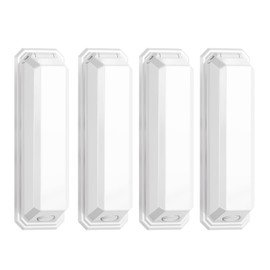 CLYMENE Light Switch Cover Guard, Child Proof Wall Switch Cover Keeps Your Lights or Switches from Getting Accidentally Turned ON or Off, Toggle Style (White, 4 Pack)