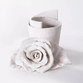 DAS LOT of DAS Self Hardening WHITE MODELLING CLAY, 2.2 lb Air Dry No Bake SCULPTING - 2 Blocks