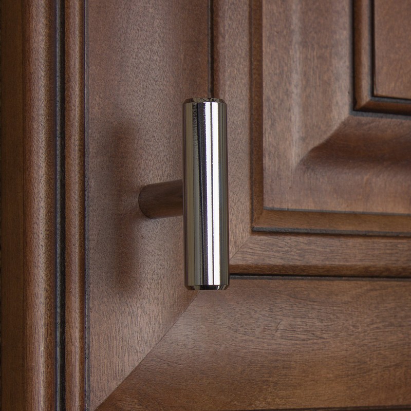 GlideRite Hardware 5002-T-PC-1 2 inch Solid T-Bar Handle Knobs 1