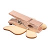 Rayher Wood Clothes pegs Butterfly + Bird, Coloured, 3-3.5cm, tab-Bag