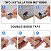 8Pcs 1/2inch Small Caster Wheels, 360 Degree Swivel Casters Set,