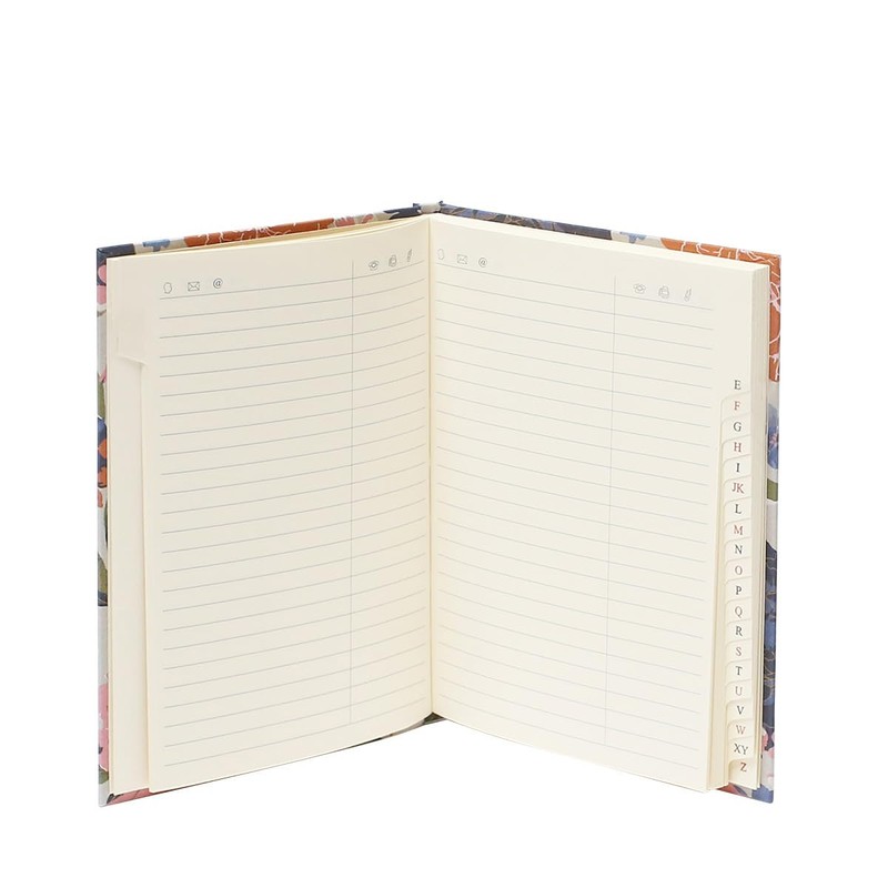 Rössler Papier Vivian 13081530000 Address Book 12 x 17 cm