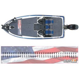 Hawg Tape American Flag Carpet/Floor Decal