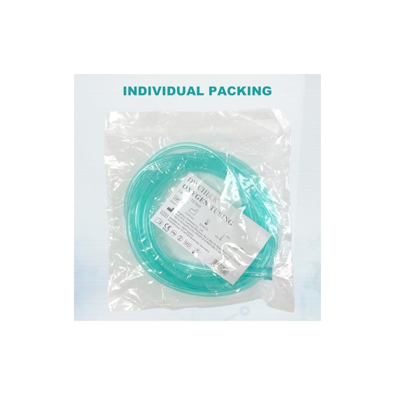 Crush Resistant Oxygen Supply Tubing - 10ft Durable 3 Pack