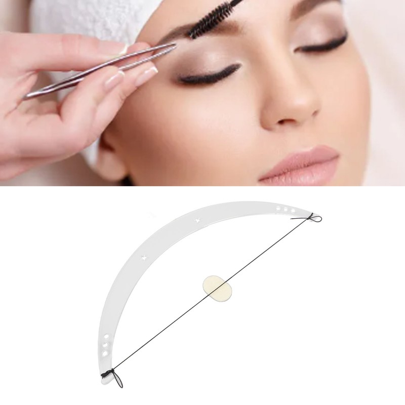 Eyebrow Level Mapping Tool Plastic Eyebrow Mapper with Strings Practice