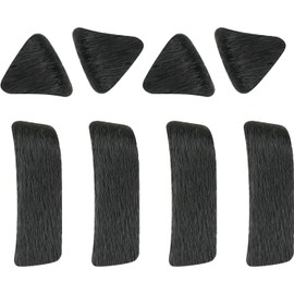 Zodazoqa Archery Arrow Rests Sticker Pads Traditional Leather Arrow Shelf Silent Plate Arrow Rest Anti-Slip Pad for Archery Training Hunting Recurve Bow Longbow