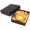 TOPTIE Bracelet Flask present for Women with Funnel, 3.5 oz