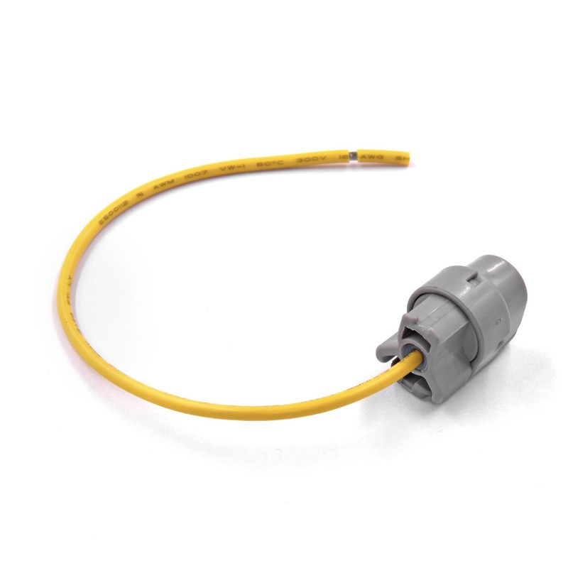 1-Way Temperature Sensor Connector Wiring Harness 90980-11428 Compatible with Toyota