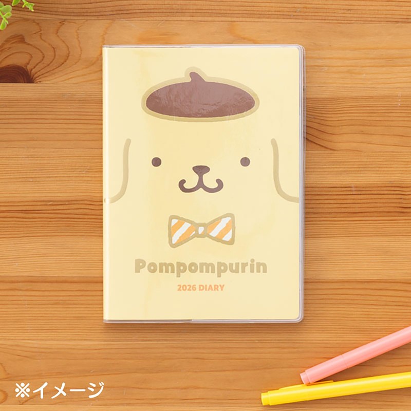 Sanrio (SANRIO) B6 Diary (Block Type) 2026 Pom Pom Purin