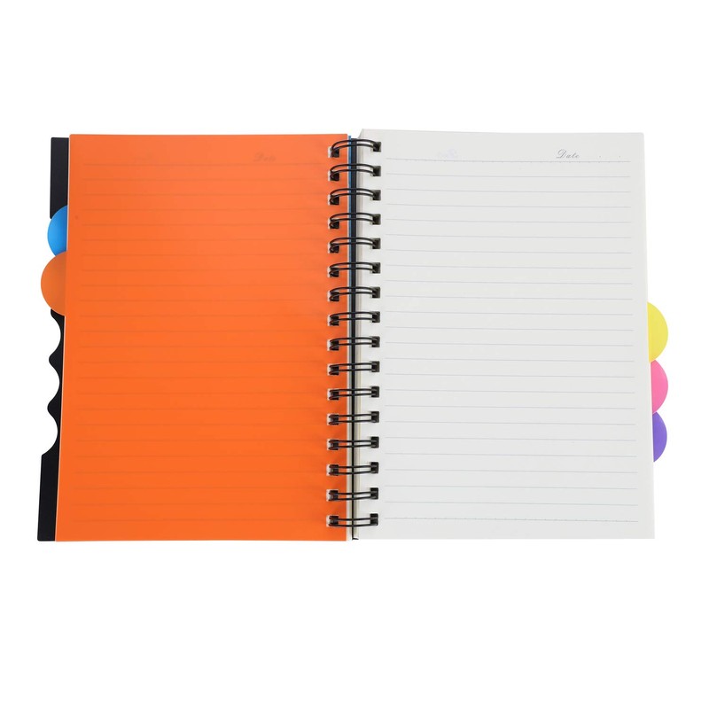 Notebook A5 B5 Diary Lined Spiral Notepad Spiral Notebook PVC