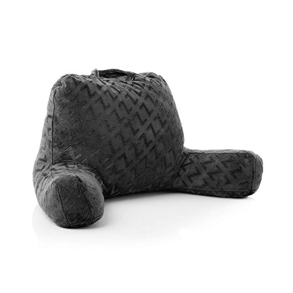MALOUF Z Foam Filled Reading Pillow with Super-Soft Velour Cover-3-year