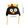 ZARSIO Baby Thanksgiving Beanie Hat Turkey Knitted Cap for Photograph