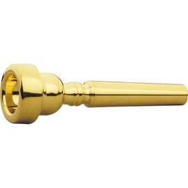 TraderPlus Replacement Gold Plated Trumpet Mouthpiece for Yamaha Bach (3C, Golden)