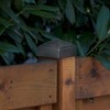 Pelopy 8 Pcs Aluminum Pyramid Post Caps for True 2