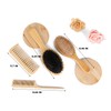 4 Pack Hair Brushes and Comb Set, Comb for Women