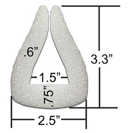 U-Channel Foam Edge Protectors 5 Count