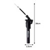 MIKASA AP-AG Double Action Hand Pump with Air Gauge, Black