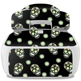 MightySkins Skin Compatible with DJI Goggles – Glow Stars | Protective, Durable, and Unique Vinyl Decal wrap Cover | Easy to Apply, Remove, and Change Styles | Made in The USA