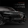 VViViD Black Matte Metallic Air-Release Adhesive Vinyl Pinstripe Tape Roll