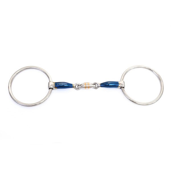 Cavalon Loose Ring Sweet Iron Lozenge Snaffle Bit (5.25")