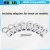 JEUCLEL 10PCS Universal Auxiliary Timing Idler Belt Wrench Serpentine Belt