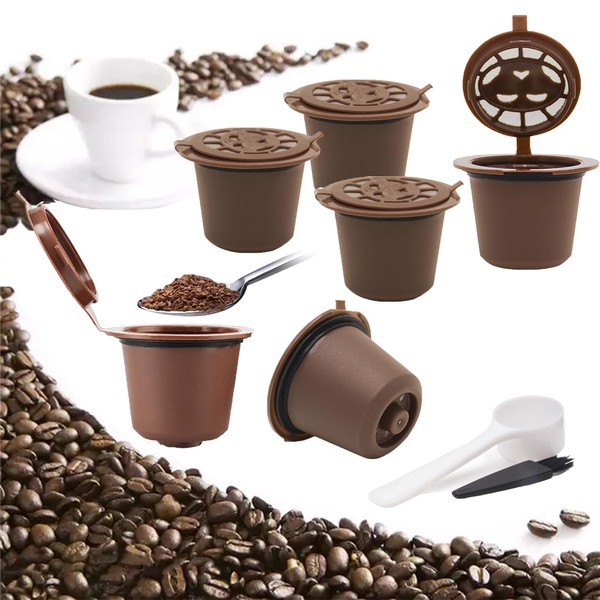 Reusable espresso Capsules Refillable Coffee Pods - Coffee Capsule Filter