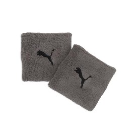 Puma 053867 TR ESS Core Wristband, Training Running Men's 25th Autumn Winter Color, Gray Echo Black (13), Free Size