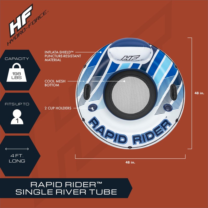 Bestway 43116E Hydro Force Rapid Rider Inflatable River Lake Pool