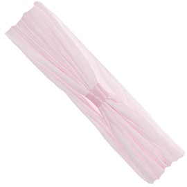 Wee Ones Baby Girls' Add-a-Bow Soft Stretch Nylon Baby Band, Light Pink, 0-6 Months