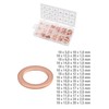 KS Tools 970.0040 Copper sealing rings assortment, Ø 5-17.5mm, 150