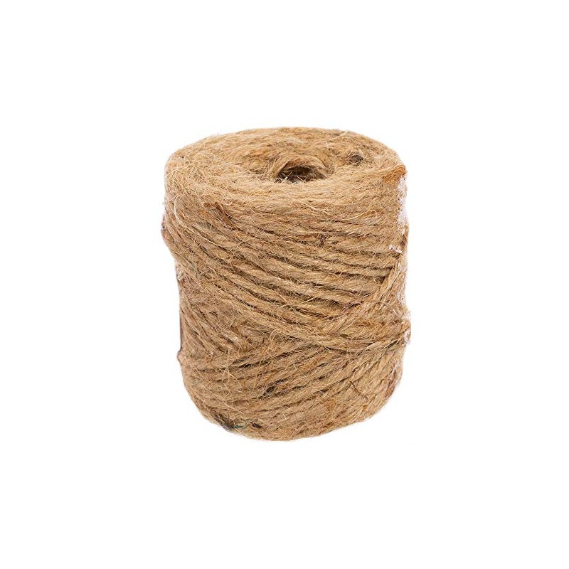 150 Foot Coil of All-Natural 3 Ply Jute Twine (Brown)