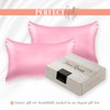Elegant Comfort Silky and Luxurious 2-Piece Satin Pillowcase Set for